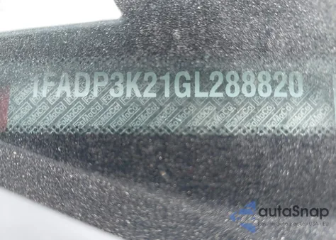 2016 Ford Focus Se z USA, uszkodzony, nr VIN 1FADP3K21GL288820